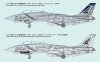 Fine Molds FF01 F-14B Tomcat VF-143 Pukin' Dogs 1/72